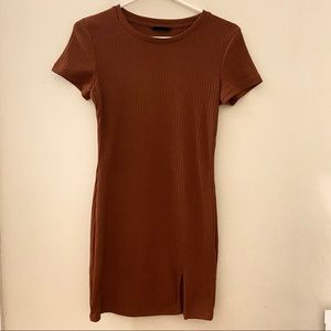 Mini Ribbed Dress